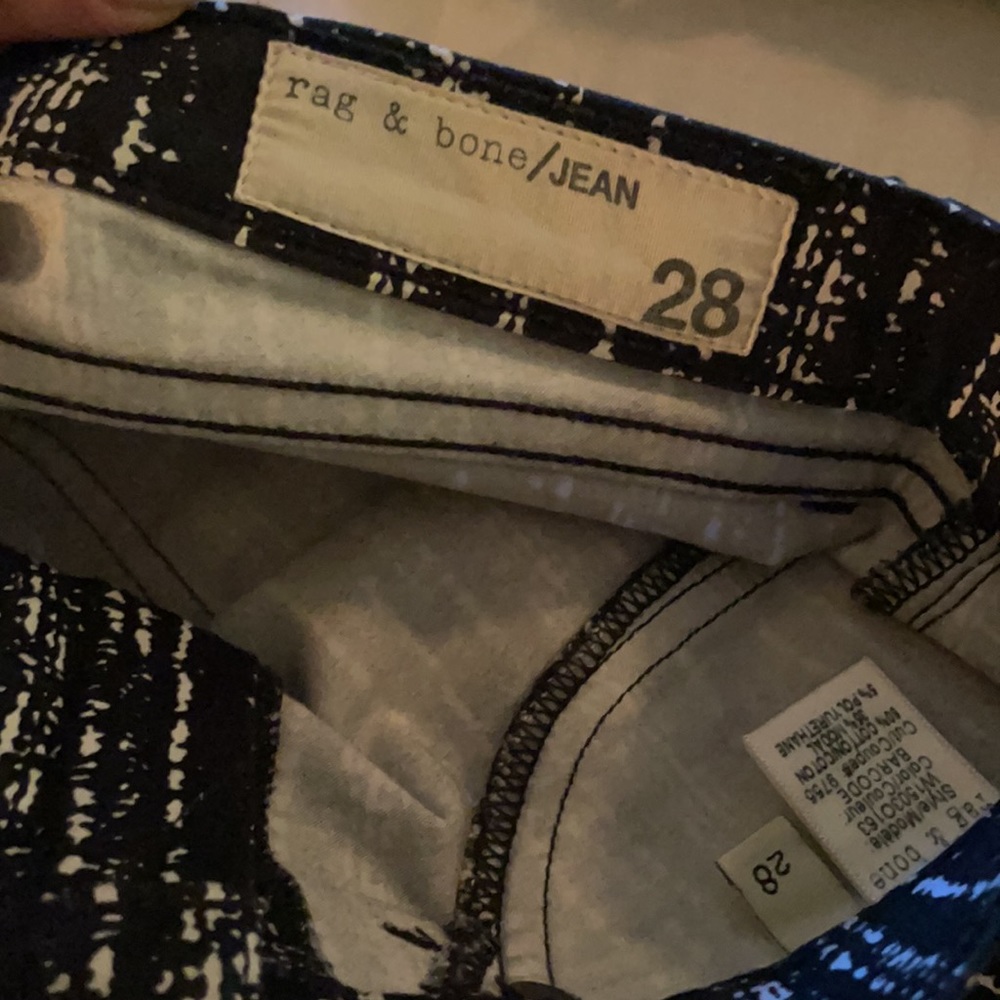 B&W Rag & Bone jeans - Picture 5 of 5